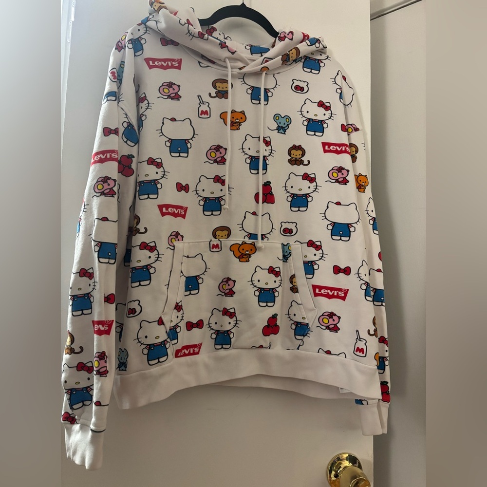 Limited Edition Levi's x Hello Kitty Graphic Hoodie